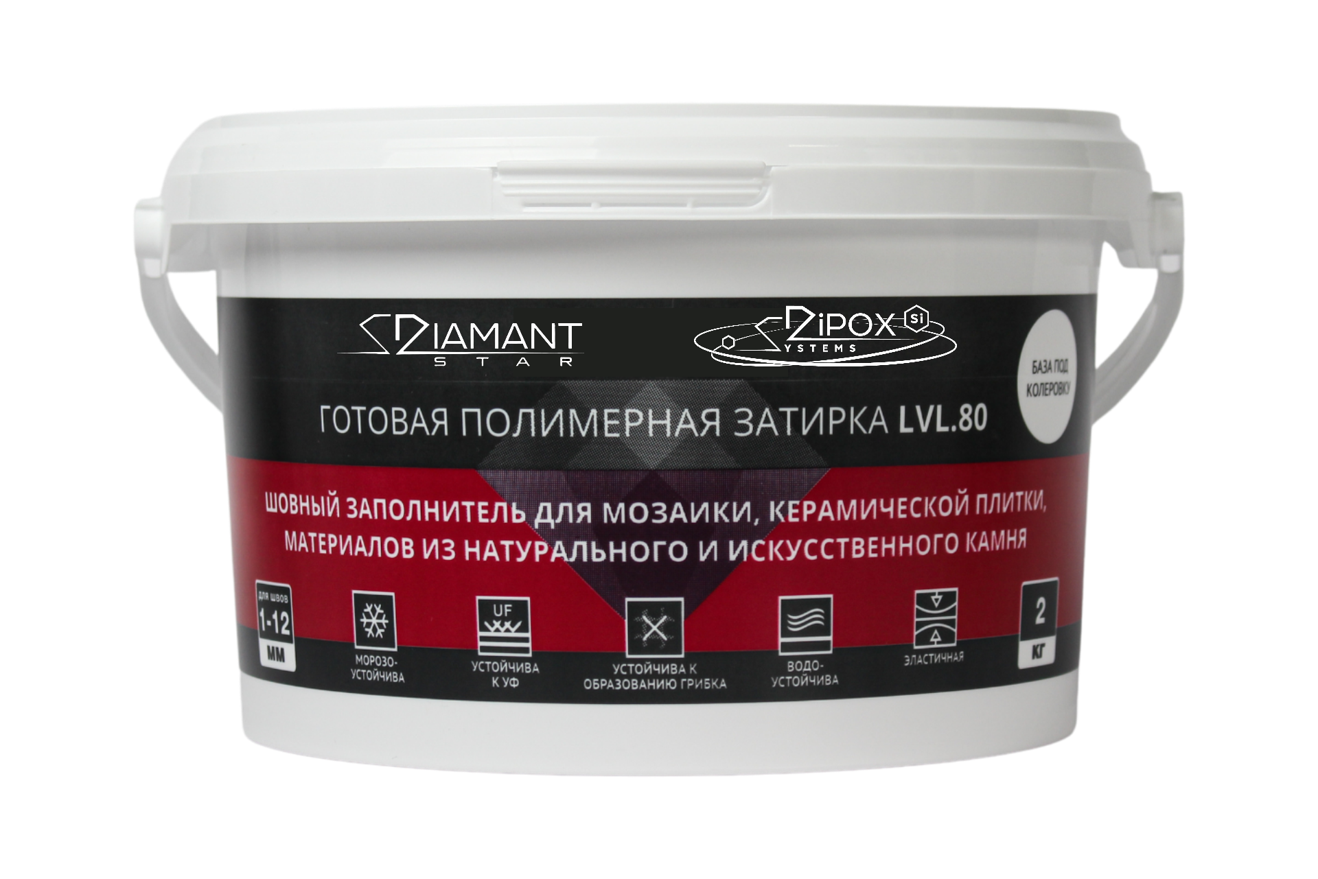 Готовая полимерная затирка «DIAMANT STAR LVL.80»